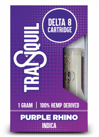 Dražé Tranquil 8 Purple Rhino Delta 8, 1 g (Indica)